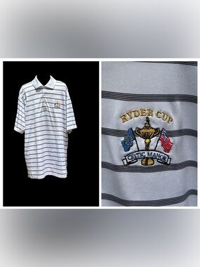 Golf Shirt Ryder Cup Celtic Manor Adidas Clima Cool
